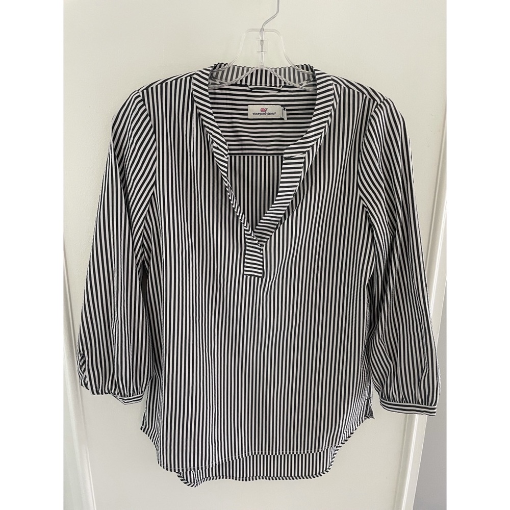 VINEYARD VINES seersucker popover